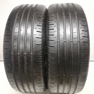 ◆本州・四国は送料無料◆ 215/55R17 コンチネンタル 2015年 60% エスティマ カムリ オデッセイ ヴェゼル ＜ノーマルタイヤ 2本＞