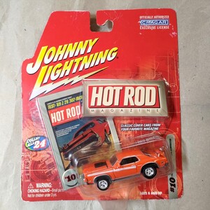 【未開封】 JOHNNY LIGHTNING HOT ROD #10 1969 MERCURY COUGAR ホットロッド アメ車 ミニカー カスタム ラットフィンク マッスルカー