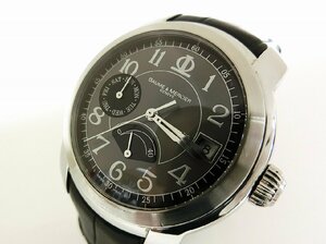 キングラム[19]BAUME & MERCIER ボーム&メルシェ ケープランド MOAO8322 動作品 取扱説明書・ケース付 @C652 S