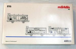 MARKLIN メルクリン　48922　Meat transport car　set