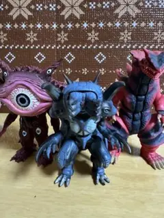 ウルトラ怪獣 ソフビ3点セット