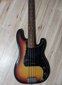 1978年 1972年ボディ FENDER USA PRECISION BASS ガステラムネック ヴィンテージ