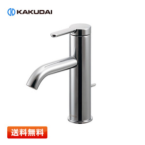 【1台限定特価】カクダイ #DU-C110200010 洗面用蛇口 DURAVIT 台付き シングルレバー混合水栓 吐水口高さ86ミリ 一般地