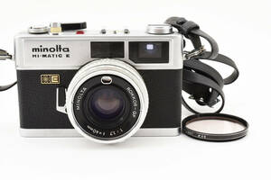 ★良品★ ミノルタ MINOLTA HI-MATIC E ★露出計動作★ #0802 #717139 #0804