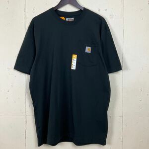 CARHARTTカーハートポケットTシャツ未使用2021年製黒色メンズM f230928003