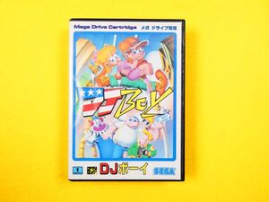 (MGD-10) SEGA セガ MEGA DRIVE メガドライブ 「 DJボーイ 」ゲームソフト ケース/説明書付き ※動作未確認@送料600円(11)