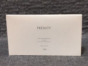 G4D462◆新古品◆ TBC プレニティ PRENITY トライアルセットEX クレンジング 洗顔料 化粧水 クリーム 日中用美容クリーム 5点セット