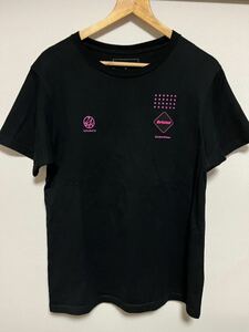 ＦＣＲＢ×24karats　エフシーアールビー　カラッツ　Tシャツ　半袖　プリント　ロゴ　ブラック　サイズS　FCRB-178106