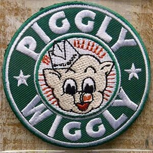 PIGGLY WIGGLY アメリカン雑貨 WAPPEN レーシング ワッペン