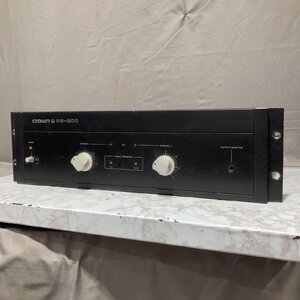 【C】 CROWN PS-200 パワーアンプ クラウン 095078