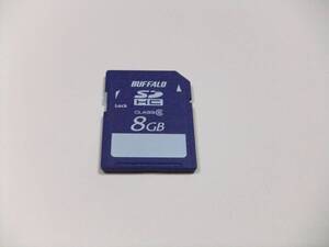 SDHCカード 8GB CLASS6 フォーマット済み 1枚 buffalo