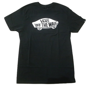 JB即決 US企画 VANS バンズ OFF THE WALL オフザウォール ロゴ Tシャツ 黒 Mサイズ 新品 POWELL ZEPHYR　BONES SK8 80 90 USA