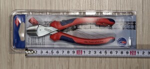 インボイス対応可★クニペックス【KNIPEX】160㎜7305-160 TBK　X-CUT コンパクトニッパー 落下防止　新品未使用★在庫あり