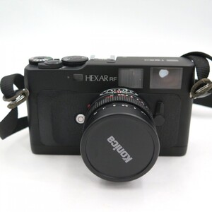 1円〜 KONICA コニカ HEXAR RF レンジファインダーカメラ M-HEXANON 50mm F2 通電のみ確認済 現状品 y314-3354747【Y商品】