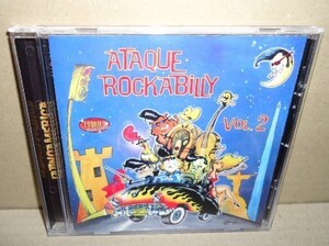 ATAQUE ROCKABILLY vol.2 中古CD メキシコ ネオロカビリー ネオロカロックンロール サイコビリー LATIN ROCK&ROLL ROCK