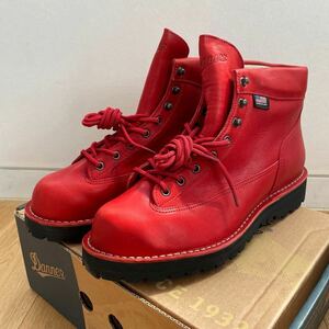 日本限定モデル 50足◎未使用 DANNER 31514 DANNER LIGHT US10 28cm ダナーライト　赤　ホーウィン MADE IN USA アメリカ製