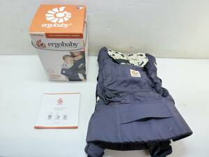 N8039a 美品 ergobaby/エルゴベビー ORIGINAL MARINE 抱っこ紐 抱っこひも