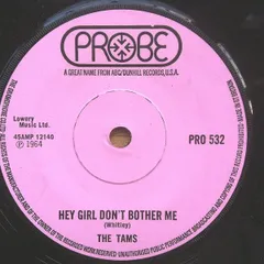 英7" Tams Hey Girl Dont Bother Me PRO532 Probe /00080