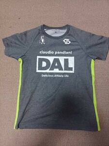 DAL サッカージャンキー delicious 半袖 Tシャツ　S　フットサル サッカー クラウディオパンディアニ Claudio 速乾素材 プラクティスシャツ