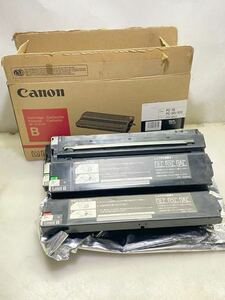 62138 キャノン カートリッジ　Canon CRG-BBLK　ブラック　使用機種　FC-10 PC-80/100 中古　未確認　現状販売