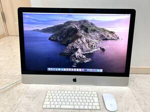 動作品 レアVESAモデル Apple iMac 27インチ Late 2015 Intel Quad Core i5 3.2GHz メモリ32GB A1419 1TB AMD Radeon R9 M380 2GB 中古 