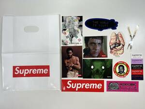 Supreme Sticker シュプリーム ステッカー 11枚 ショッパー　セット ノベルティ box logo ボックスロゴ scar face スカーフェイス ③