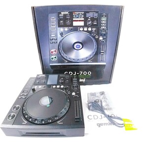 【廃盤品】GEMINI　CDJプレーヤー　CDJ-700