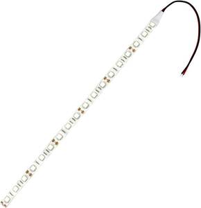 【2本入り】 LEDテープライト 12V 防水 3チップ 15cm (白ベース) 発光色：白色