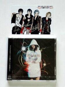 【直筆サイン ブロマイド 付】LOST ASH / BLAZE IN HEART 初回限定盤 CD＋DVD / 送料310円～ 　