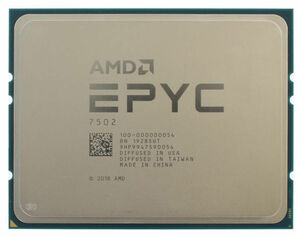 AMD EPYC 7502 32C 2.5GHz 3.35GHz 128MB Socket SP3 2P 180W