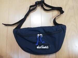 ”Wildthingsワイルドシングス”【 ボディー＆ウエストバッグ sling bag 】◆ダークネイビー