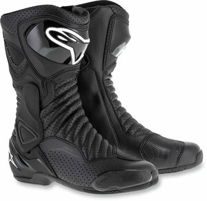 US 9 / EU 43 - ブラック - ALPINESTARS アルパインスターズ SMX-6 v2 ベンテッド ブーツ