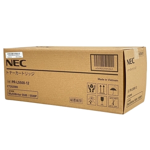 【動作保証】 NEC PR-L5500-12 純正 プリンター トナーカートリッジ 未使用 未開封 K8949842
