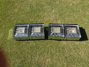 難あり 補修やカスタムベースなどに JB 角型テール led 2連左右セットです。 24V デコトラ 日本ボディパーツ