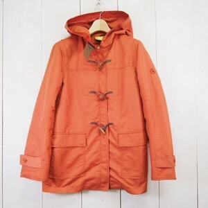 エーグル AIGLE ボアフリースライナー付き撥水ダッフルコート(M)オレンジ