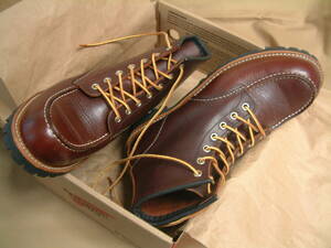 箱付 9 1/2D 8146 ROUGHNECK BRIAR”OIL SLICK” Red Wing Shoes Made in U.S.A February, 2021 ビブラム 