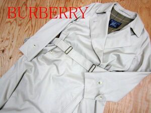 ★バーバリー Burberry★レディース フロントベルト デザインコート ベージュ イングランド製★R60602004C