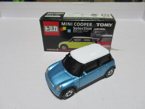 トミカくじX ミニクーパーセレクション ブルー 　MINI COOPER Selection　TOMICA　未使用暗所保管品　ミニ