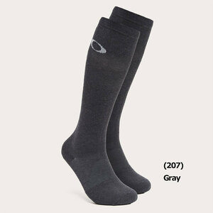 【定価2,750円】オークリー レディースソックス (FOS800027-207 GREY) Elevate Golf Socks 新品値札付き 2024新作【OAKLEY正規品】