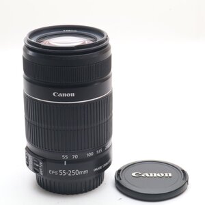 Canon キヤノン 望遠ズームレンズ EF-S55-250mm F4-5.6 IS II APS-C対応