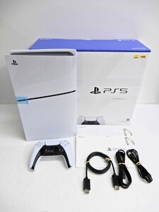 059Z598★【中古/ほぼ未使用】 PlayStation5 PS5 本体 CFI-2000 【コントローラー・ケーブル付属】 新型 軽量化版