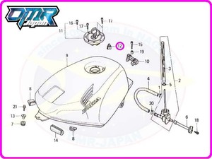 【新品】 ブリーザーシール (タンクキャップ) NSR250R MC21 MC28