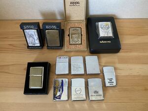 ZIPPO ジッポ ライター SOLID BRASS ソリッドブラス 1932‐1989 lark SANKYO Classic 他 12点 セット まとめて