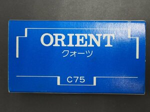 オリエント ORIENT オールド クォーツ 腕時計用 取扱説明書 Cal: C75