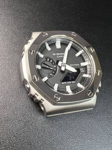 G-SHOCK/Gショック カシオーク GA-2100、GA-2110カスタム 用合金チタンベゼル