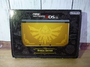 ☆★Newニンテンドー3DS LL ハイラル エディション＋バーチャルコンソールソフト●42タイトル付【動作確認済】☆★