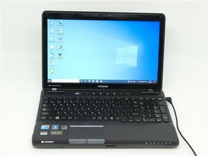 WEBカメラ/中古/15.6型/ノートPC/Win10Pro/新品SSD256GB/6GB/Core i7　Q740/TOSHIBA　TX/98MBL テンキー 　office搭載 　送料無料