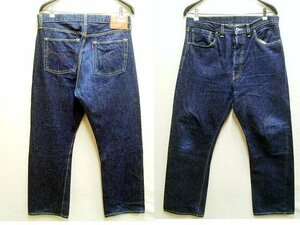 ◇即決[W36]LVC 濃紺 美色 44501-0068 USA製 大戦モデル リジッド S501XX ビンテージ復刻 LEVI’S VINTAGE CLOTHING アメリカ デニム■3163