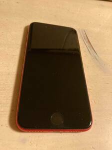 【中古・売り切り】Apple iPhone se2 64GB SIMフリー レッド 