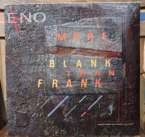 ブライアン・イーノ BRIAN ENO/MORE BLANK THAN～(LP)